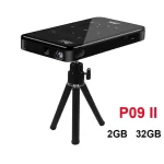 P09-II Portable DLP Mini Pocket Projector Android 9.0 2GB RAM 32GB WIFI5 BT4.2 4K HD Beamer Home Cinema LED Video Proyector