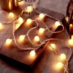 10M USB/Battery Power Ball LED String Lights Garland Lights Outdoor Lamp Wedding Garden Fairy Lights Christmas Decoration