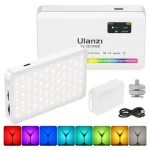 Ulanzi VL120 Full Color RGB Video Light 2500K-9000K LED Photography Lighting Dimmable Camera Light Live Vlog Fill Light