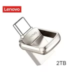 Lenovo Metal USB Flash Drive 2TB 1TB TYPE-C Pendrive 128GB 256GB 512gb Waterproof Key Usb Pendrive Memory Stick Memoria USB Disk