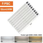 Led Module Panel Led Light Bar 220V Ceiling Lights Fixtures Lens Board  For Room Ceiling Square Lamp Wall Lamp Replacement Parts