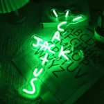 UponRay Cactus Jack LED Neon Sign For Bedroom Wall Decor 3Colors, For Office Man Cave Beer Bar Pub Christmas Birthday Party