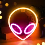 USB/Battery LED Neon Lights Sign for Wall Art Decor Heart Gaming Bar Bedroom Decoration Hanging Neon Sign Party Alien Night Lamp