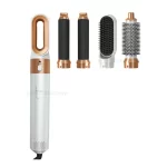 Hot Air Styler Comb 5 in 1 Hair Dryer  Automatic Hair Curler Professional Hair Straightener For Dyson Airwrap Household