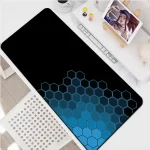 Honeycomb Gaming Mouse Mat Mausepad Gamer Cabinet Pc Accessories Keyboard Pad Deskmat Mousepad Mats Mause Laptops Pads Anime Xxl