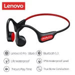 Lenovo X4 X5 X3 Pro Bone Conduction Earphones Wireless Headphones Bluetooth Earphones Headset Hifi Wireless Earbuds