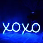 LED Neon Sign For Wedding Decoration XOXO Love Neon Strip Lights Garden Home Bedroom Wall Decor Neon Party Sign Gift Night Light