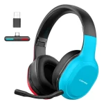 KOFIRE UG-05 2.4GHz/ Wireless Bluetooth Gaming Headset for PC, Dynamic EQ Ultra-Low Latency ，30H Playtime with Microphone