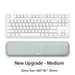 Keyboard mouse wrist rest ergonomic office typing protect relax wrist memory foam mouse pad computer notebook mouse pad