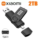 Xiaomi U-disk 2TB USB 3.2 Flash Drives HighSpeed Transfer Metal Pendrive Type-C USB Interface Pendrive Flash Disk Waterproof New