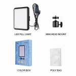 Upgrade 352 LED High Power Video Light Panel Bi-Color 2800K-7000K Photography Lighting for Live Streaming Photo Studio LED Light