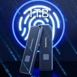 Fanxiang PS1000 Pro 10Gbps Portable Solid State Drive Fingerprint Unlocking External Portable SSD Type-C NVME PSSD Data Backup