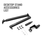 SEMNLAN Microphone Boom Arm Stand With Professional Desktop PC Mobile Game Live Recording Adjustable Cantilever Heavy Duty LM01