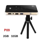 P09-II Portable DLP Mini Pocket Projector Android 9.0 2GB RAM 32GB WIFI5 BT4.2 4K HD Beamer Home Cinema LED Video Proyector