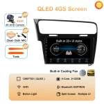 Android 13 For Volkswagen VW Golf 7 MK7 GTI 2011 2012 2013 – 2021 Car Radio Carplay Multimedia Auto GPS Stereo 2din Video Player