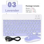 Mini Wireless Keyboard Bluetooth Keyboard For ipad Phone Tablet Portable Bluetooth Keyboard and Mouse For Samsung Xiaomi Android