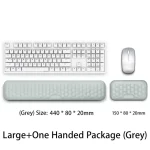 Keyboard mouse wrist rest ergonomic office typing protect relax wrist memory foam mouse pad computer notebook mouse pad