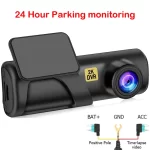 Dash Cam WiFi FHD 2K Mini Dash Camera for Cars Front 170° Wide Angle Night Vision Loop Recording 24H Parking Monitor 128G MAX