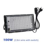 50W 100W LED UV Black Lights Stage Blacklight Ultraviolet Flood Effect Light for Halloween Xmas Dance DJ Disco Party Bar
