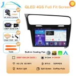 Android 13 For Volkswagen VW Golf 7 MK7 GTI 2011 2012 2013 – 2021 Car Radio Carplay Multimedia Auto GPS Stereo 2din Video Player