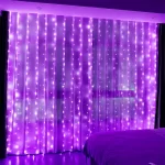 Garland Curtain for Room New Year’s Wedding Christmas Lights Decorations Curtains For Home Festoon Led Light Decor Fairy Lights