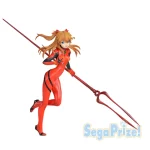 SEGA Original NEON GENESIS EVANGELION Anime Figure Asuka Langley Soryu Lance of Longinus Action Figure Toys for Kids Gift Model