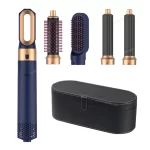 Hot Air Styler Comb 5 in 1 Hair Dryer  Automatic Hair Curler Professional Hair Straightener For Dyson Airwrap Household