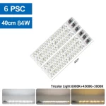 Led Module Panel Led Light Bar 220V Ceiling Lights Fixtures Lens Board  For Room Ceiling Square Lamp Wall Lamp Replacement Parts