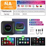 CarlinKit CarPlay Ai Box Android 13 SM6225 8 cores 8G+128G Smart Android TV Box Wireless CarPlay Android Auto Support 512GB SD