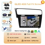 Android 13 For Volkswagen VW Golf 7 MK7 GTI 2011 2012 2013 – 2021 Car Radio Carplay Multimedia Auto GPS Stereo 2din Video Player