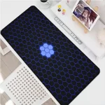 Honeycomb Gaming Mouse Mat Mausepad Gamer Cabinet Pc Accessories Keyboard Pad Deskmat Mousepad Mats Mause Laptops Pads Anime Xxl