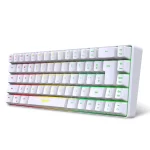 60% wired gaming keyboard, RGB backlight ultra compact mini keyboard, waterproof small compact 61 key keyboard for pc/Mac gamers