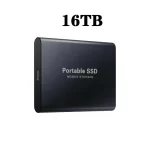 Portable SSD 2TB External Solid State Drive 8TB High Speed USB3.1 Hard Drive M.2 Type-C Interface Storage Disk for PC Laptop Mac