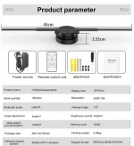 Newest P42-P50 3D Fan Hologram Projector Wifi Led 3D Display Advertising logo Light Remote Advertise Display Light Logo Lamp