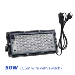 50W 100W LED UV Black Lights Stage Blacklight Ultraviolet Flood Effect Light for Halloween Xmas Dance DJ Disco Party Bar
