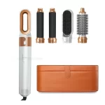 Hot Air Styler Comb 5 in 1 Hair Dryer  Automatic Hair Curler Professional Hair Straightener For Dyson Airwrap Household