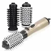 3 in 1 Rotating Hair Dryer Electric Comb Hair Straightener Brush Dryer Brush Hot Air Comb Negative Ion Hair Styler Comb