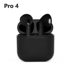 Pro 4 TWS Wireless Headphones Earphone Bluetooth Compatible 5.0 Waterproof Headset with Mic for Xiaomi iPhone Bluetooth Earbuds