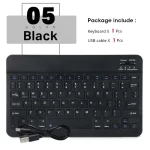 Mini Wireless Keyboard Bluetooth Keyboard For ipad Phone Tablet Portable Bluetooth Keyboard and Mouse For Samsung Xiaomi Android