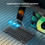 Spanish French Bluetooth Wireless Keyboard Azerty Russian For iPad Mac PC Tablet Cell Phone Laptop And Mouse Mini With N Gamer