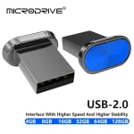 Super Mini USB Flash Drive Waterproof Pendrive 64GB 32GB 16GB 8GB 4GB Real Capacity USB Memory Stick Thumbdrive