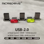 Super Mini USB Flash Drive Waterproof Pendrive 64GB 32GB 16GB 8GB 4GB Real Capacity USB Memory Stick Thumbdrive