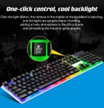 USB Wired Keyboard Mouse Set 104 Keys Backlight Gaming Keyboard Gaming Mouse For Laptop PC Computer