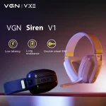 Vgn Vxe Siren V1 Gaming Headset Bluetooth 5.3/2.4g Dual-mode Lightweight Headphone With Microphone Computer Esports Headset Gift