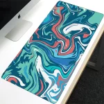 XXL Strata Liquid 900×400 Mouse Pad Computer Laptop Anime Keyboard Mouse Mat Large Mousepad Keyboards Gamers Decoracion Desk Mat