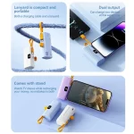 Xiaomi 2024 NEW Power Bank 30000mAh Compact Mini Portable Pocket Power Bank Two-Way Fast Charging Compatible iPhone Samsung