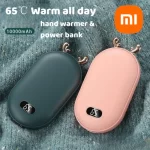 Xiaomi Hand Warmer 2IN1 Pocket Power Banks 10000mAh Battery Temperature Display & Adjustable Portable Hand Warmer Christmas Gift