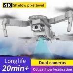 2024 E88Pro RC Drone 4K Professinal With 1080P Wide Angle HD Camera Foldable Helicopter WIFI FPV Height Hold Gift Toy