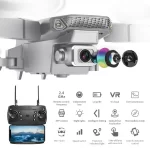 2024 E88Pro RC Drone 4K Professinal With 1080P Wide Angle HD Camera Foldable Helicopter WIFI FPV Height Hold Gift Toy