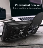For Huawei nova 12i Case Shockproof Armor Car Magnetic Holder Ring Funda For Huawei Nova 12i 12 i Nova12i 4G Lens Protect Cover